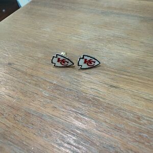 Kansas City Chiefs Arrowhead Logo Earrings